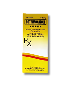 Image of KATHREX COTRIMOXAZOLE (SULFAMETHOXAZOLE / TRIMETHOPRIM) 400MG / 80MG PER 5ML SUSPENSION 60ML
