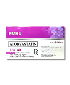 Image of LESTOR ATORVASTATIN 40MG - 1 TABLET