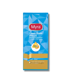 Image of MYRA FRESH GLOW WHITENING FACIAL MOISTURIZER 7ML BLUE