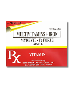 Image of MYREVIT-FE FORTE FERROUS FUMARATE / VITAMIN B COMPLEX - 1 CAPSULE