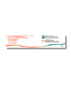 Image of NOVAMET CLOTRIMAZOLE 1% CREAM 15G