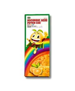 Image of POTEN-CEE ASCORBIC ACID 100MG / 5ML SYRUP 120ML ORANGE