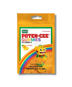 Image of POTEN-CEE GUMMIES VITAMIN C ORANGE - 1 PACK X 15'S