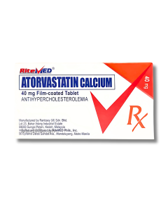 Image of RITEMED ATORVASTATIN 40MG - 1 TABLET