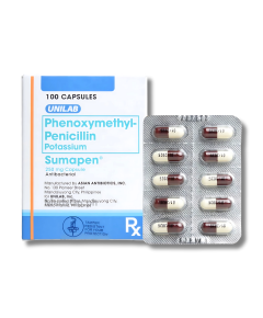 Image of SUMAPEN PHENOXYMETHYLPENICILLIN POTASSIUM 250MG CAPSULE 1'S