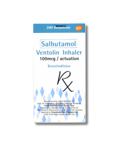 Image of VENTOLIN  INHALER 200ACT. - SALBUTAMOL 100MCG