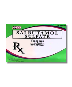 Image of VENTOMAX SALBUTAMOL 4MG - 1 TABLET