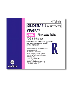 Image of VIAGRA SILDENAFIL 25MG - 1 BOX X 4 TABS