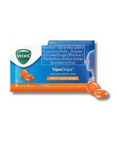 Image of VICKS VAPODROPS LOZENGES ORANGE 8'S