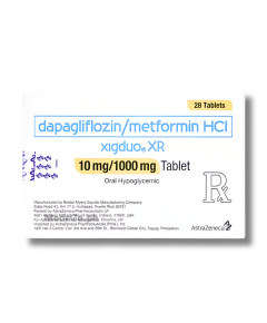 Image of XIGDUO XR DAPAGLIFLOZIN / METFORMIN 10MG / 1000MG - 1 TABLET