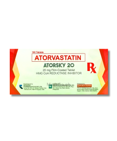 Image of ATORSKY 20 ATORVASTATIN 20MG - 1 TABLET