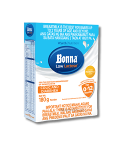 Image of BONNA INFANT FORMULA FOR  0-12 MONTHS LOW LACTOSE 180G