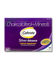 Image of CALTRATE SILVER ADVANCE CHOLECALCIFEROL (VIT. D3) / MINERALS - 1 TABLET