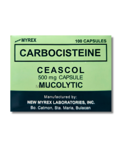 Image of CEASCOL CARBOCISTEINE 500MG - 1 CAPSULE
