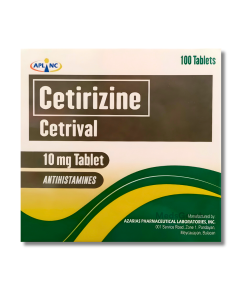 Image of CETRIVAL CETIRIZINE 10MG - 1 TABLET