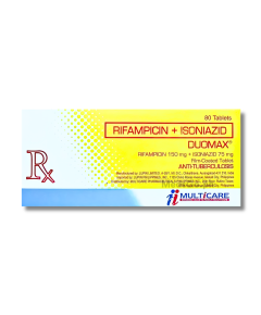 Image of DUOMAX RIFAMPICIN / ISONIAZID 150MG / 75MG - 1 TABLET
