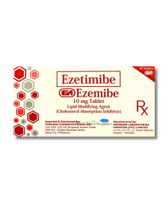 Image of EZEMIBE EZETIMIBE 10MG - 1 TABLET
