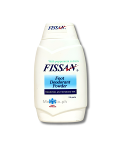 Image of FISSAN FOOT DEODORANT POWDER WITH PEPPERMINT EXTRACTS 100G
