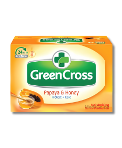 Image of GREEN CROSS PAPAYA & HONEY SOAP 85G