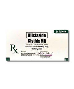 Image of GLYTHIX MR GLICLAZIDE 30MG - 1 TABLET