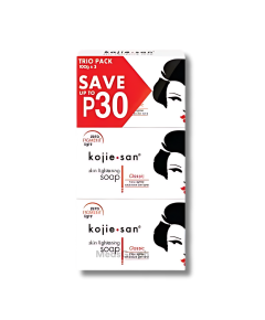 Image of KOJIE SAN SKIN LIGHTENING SOAP 100G X 3'S