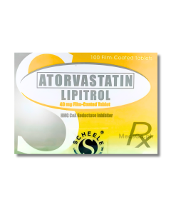 Image of LIPITROL ATORVASTATIN 40MG - 1 TABLET