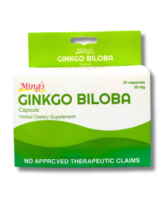 Image of MING'S GINKGO BILOBA 30MG - 1 CAPSULE