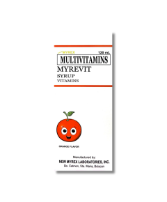Image of MYREVIT MULTIVITAMINS SYRUP 120ML ORANGE