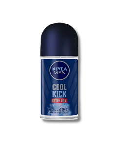 Image of NIVEA MEN ROLL-ON COOL KICK EXTRA DRY DEODORANT 50ML