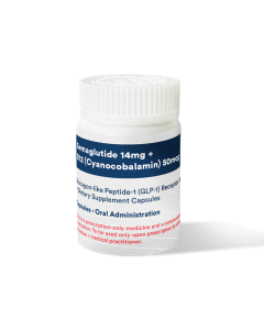 Image of COMPOUNDED ORAL SEMAGLUTIDE 14MG + CYANOCOBALAMIN (B12) 50MCG CAPSULE