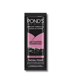 Image of POND'S OIL CONTROL ACTIVATED CHARCOAL FACIAL FOAM 10G