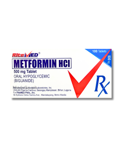 Image of RITEMED METFORMIN 500MG - 1 TABLET