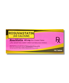Image of ROSCHLOTIN ROSUVASTATIN 40MG - 1 TABLET