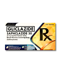 Image of SAPHCLAZIDE-30 GLICLAZIDE 30MG - 1 TABLET