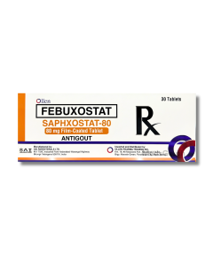 Image of SAPHXOSTAT-80 FEBUXOSTAT 80MG - 1 TABLET