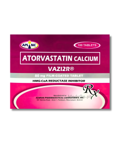 Image of VAZI2R ATORVASTATIN 80MG - 1 TABLET