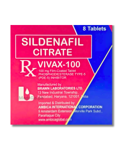 Image of VIVAX-100 SILDENAFIL 100MG - 1 TABLET
