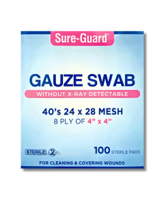 Image of SURE-GUARD Gauze Swab Pad 4" x 4" x 8 Ply - 1 piece