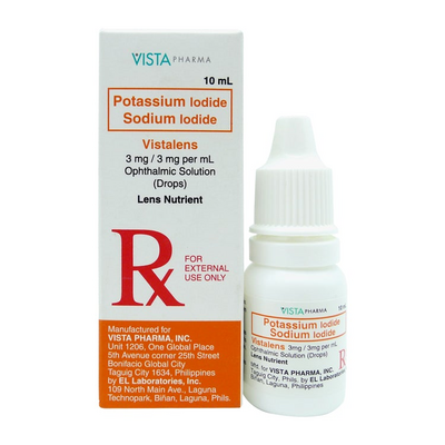 Potassium iodine drops shop