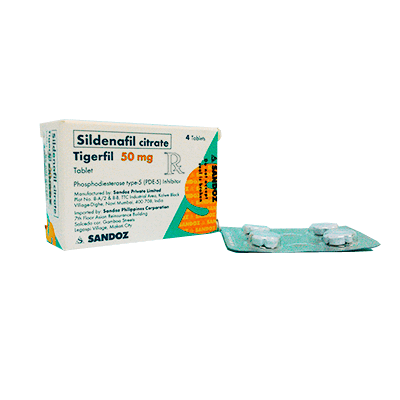 Buy Tigerfil sildenafil 50mg tablet 1's online with MedsGo. Price - from