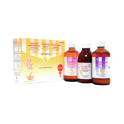 HRZ PEDIA KIT Rimaped Rifampicin 200mg / 5 mL Suspension 120 mL 1's ...