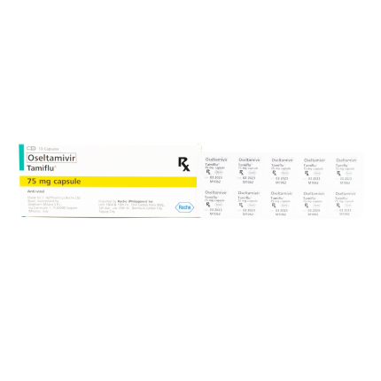 Image of TAMIFLU OSELTAMIVIR 75MG CAPSULE 10'S