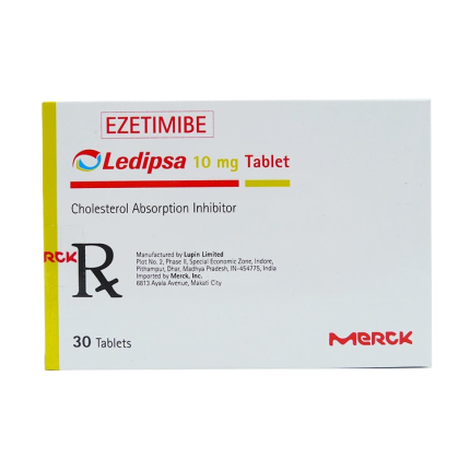 LUPIEZE Ezetimibe 10mg Tablet 30's price in the Philippines | MedsGo ...