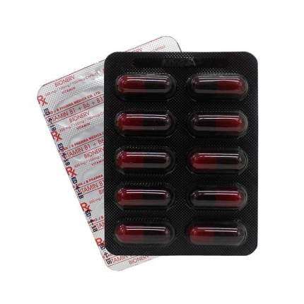 BIONERV Thiamine Mononitrate (Vit. B1) / Pyridoxine Hydrochloride (Vit ...