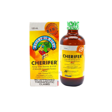 Image of CHERIFER ZINC SYRUP 120ML