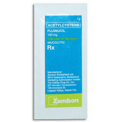 Image of FLUIMUCIL ACETYLCYSTEINE 100MG - 1 SACHET