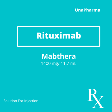 MABTHERA Rituximab 1400mg / 11.7mL Solution for SC Injection 15mL price ...