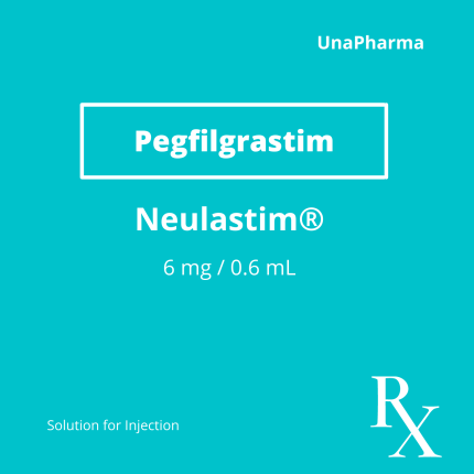 NEULASTIM Pegfilgrastim 6mg / 0.6mL Solution for SC Injection 0.6mL 1's ...
