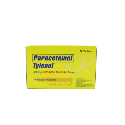 Image of TYLENOL PARACETAMOL 650MG EXTENDED-RELEASE TABLET 20'S