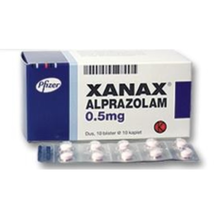 Image of XANOR ALPRAZOLAM 500MCG TABLET 100'S